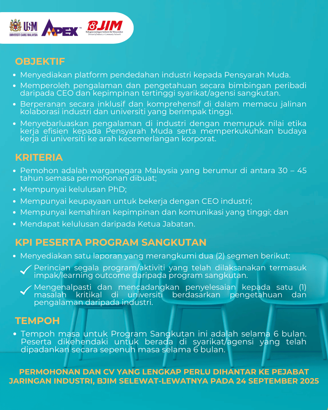 Poster Program Sangkutan CFP 2025 2